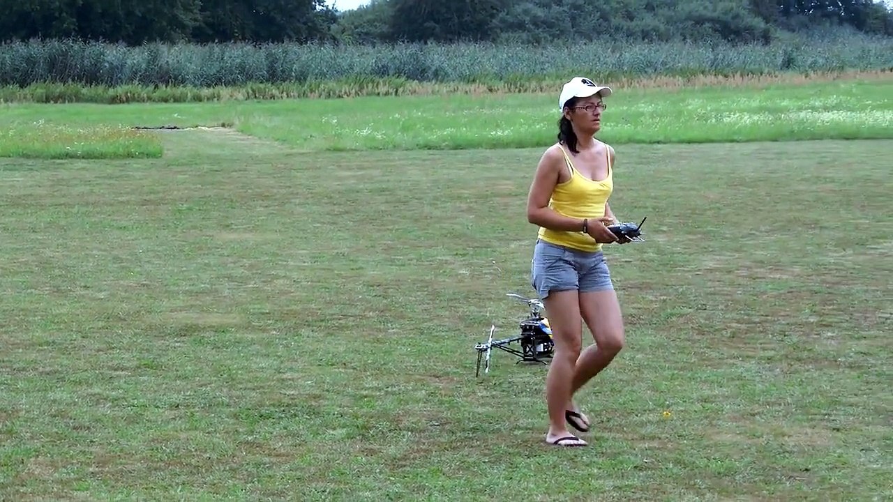 TSA 700 E INFUSION RC HELICOPTER 3D AEROBATICS / Tatjana Zastrow / Taiga Meeting V3 2015