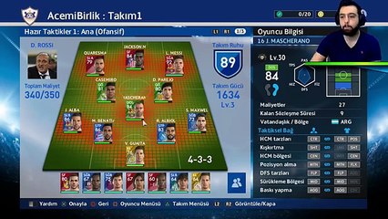 Pes 2016 My Club Türkçe | Acemibirlik ile Top acma Ödüllü Turnuva | Ps 4