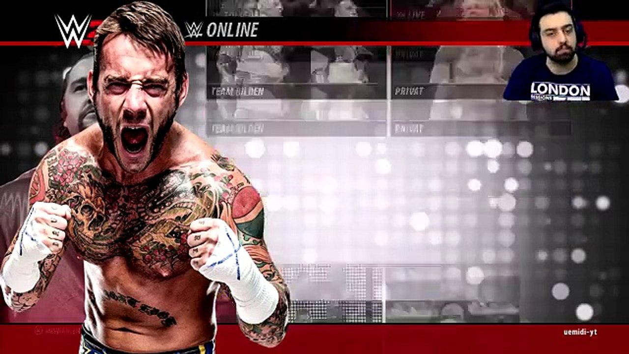 WWE 2K16 Online Türkçe | CM PUNK cok özledik be | Ümidi vs World | 11.Bölüm | Ps 4