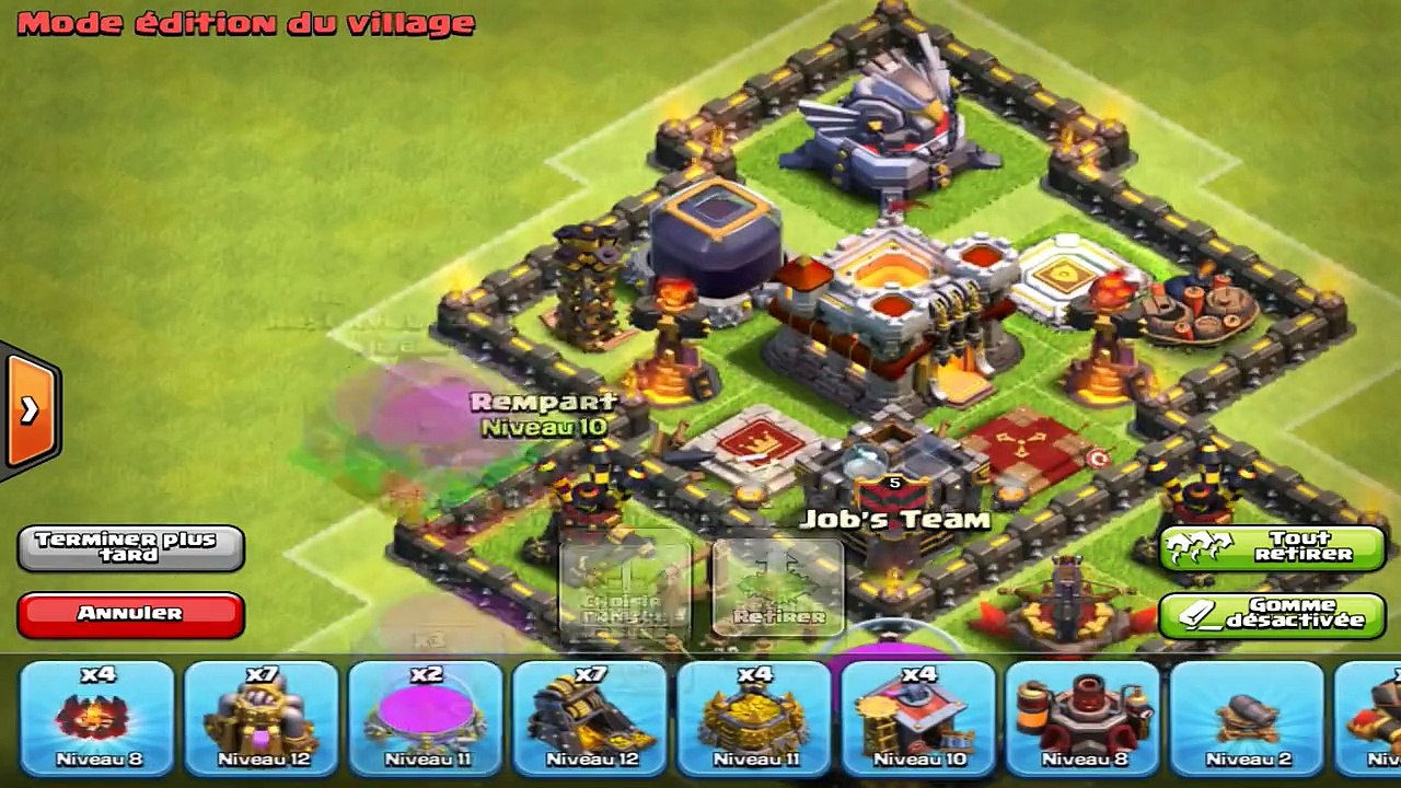 Clash Of Clans | Village HDV 11 Farm | TH11 Farming Base