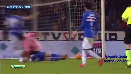 All Goals - Sampdoria 1-2 Juventus - 10-01-2016