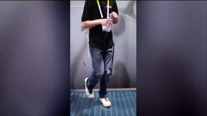 Bored with your gym's treadmill? New invention lets you run in more directions than one