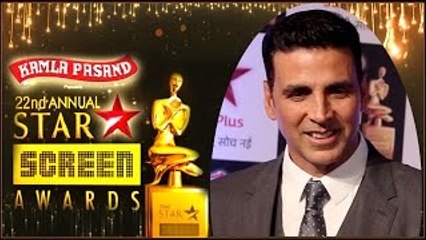 Akshay Kumar at Star Screen Awards 2016 | Bollywood Awards Show 2016