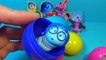 INSIDE OUT surprise eggs!!! Unboxing 6 eggs surprise Disney Pixar INSIDE OUT For Kids