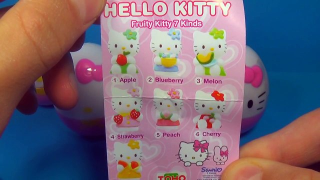 HELLO KITTY surprise eggs! 5 eggs surprise for Kids for BABY MymillionTV