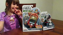 Star Wars Jedi Force Toys - Landspeeder, Luke Skywalker and Darth Vader Review and Unboxing!