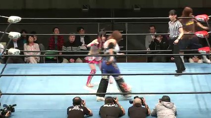 {Ice Ribbon} Ayako Hamada Vs. Tsukushi (12/31/15)