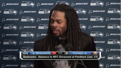 Sherman: I was good until my eyelashes froze