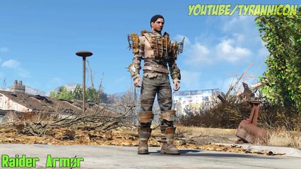 FALLOUT 4 - ALL ARMOR SETS!