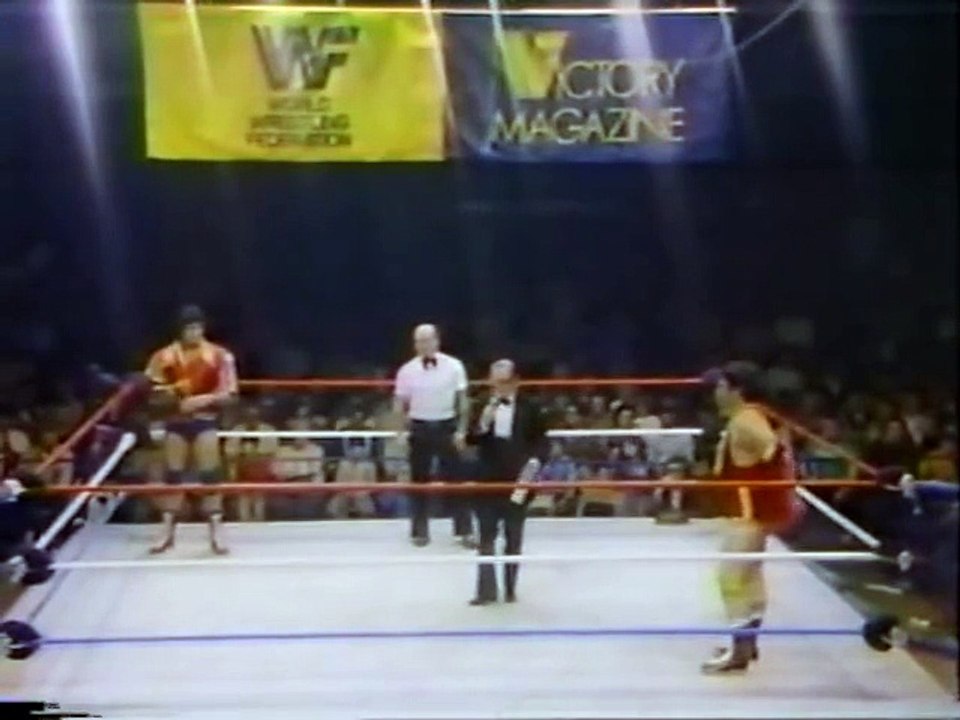Jose Luis Rivera in action   Championship Wrestling Jan 21st, 1984