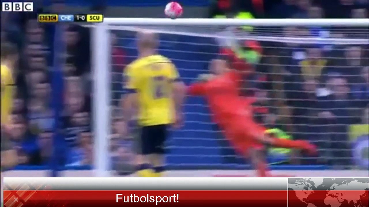 Chelsea 2 - 0 Scunthorpe United-All goals Highlights 10.01.2016