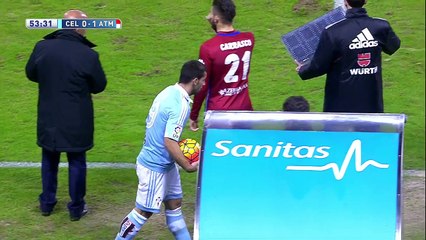 Pitada para Augusto Fernández en su vuelta a Balaídos