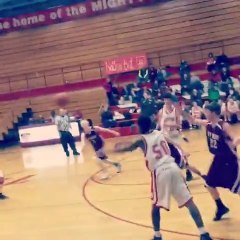 Baskeball best shot ever By TRavis JR From The Trappers ..Number 23..Vancouver Washington