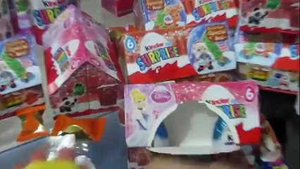 16 Unboxing kinder Surprise Eggs Disney Barbie Chocolate Eggs HD