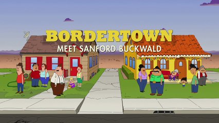 BORDERTOWN   Meet Sanford Buckwald   ANIMATION on FOX