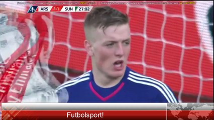 Arsenal 3 - 1 Sunderland-All goals Highlights 10.01.2016