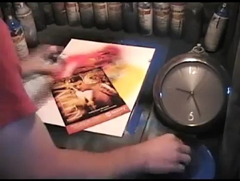 Super Fast Spray Paint Artist