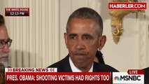 Obama canli yayinda gözyaslarina boguldu