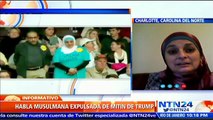 “Quería alzar mi voz contra su discurso de odio”: Rose Hamid la musulmana que fue expulsada de un acto de Donal Trump