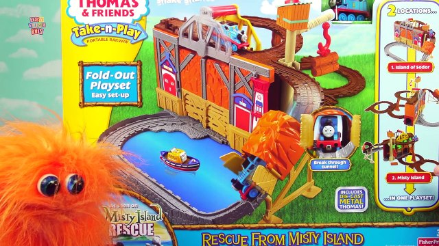 Rescue From Misty Island Thomas and Friends Take-n-Play Adventure Toy Playset Fisher Price