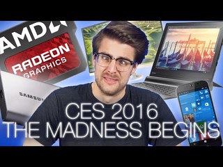 #CES2016 Day 0 Roundup - AMD’s Polaris GPU, Acer, Lenovo, Samsung news