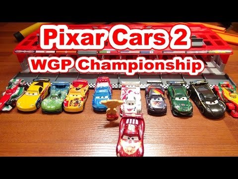 Pixar Cars World Grand Prix WGP Racers with Lightning McQueen Francesco Bernoulli and more