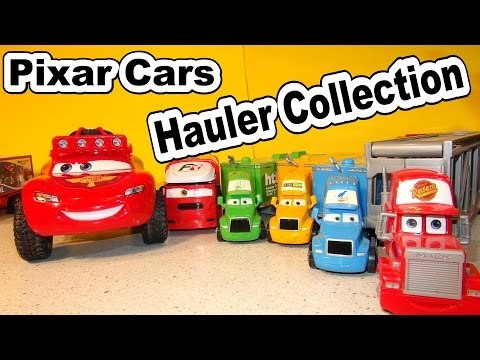 Pixar Cars Collection of Haulers from Cars Cars2 and More