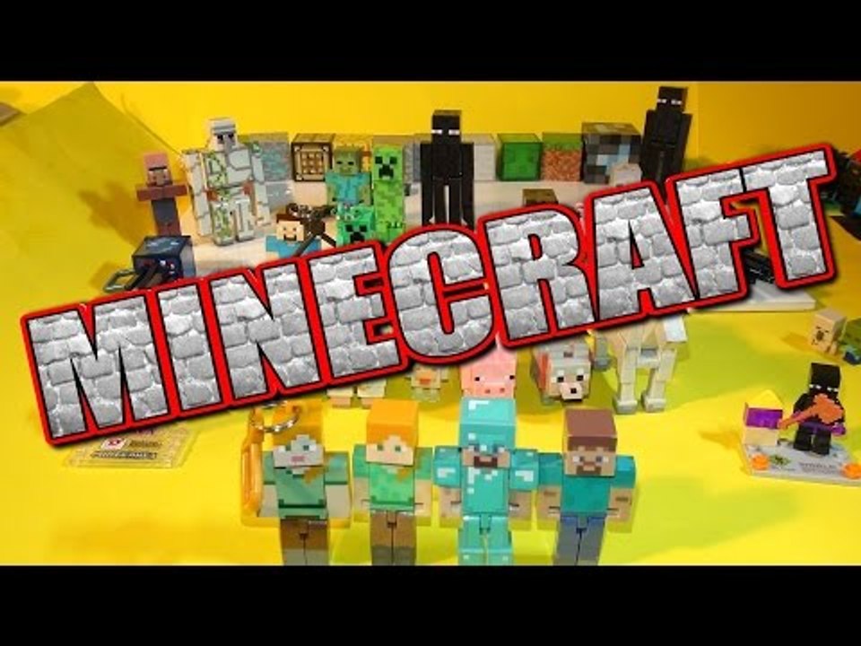 MINECRAFT Characters Animals Creepers Zombies ,Blocks and Mobs all Authentic