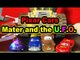 Pixar Cars Mini Series with Lightning McQueen, Mater, and UFO's !!