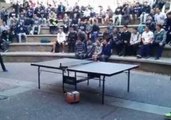 10-Year-Old Girl Kills It in Table Tennis Playoff