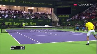 Novak Djokovic vs Rafael Nadal 2016 Doha Final highlights
