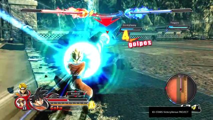 J-STARS Victory Vs+ : RAFYTA VS DSIMPHONY - BATALLAS ONLINE CON GOKU - 2 Youtubers Poderosos !