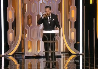 Download Video: Ricky Gervais opening monologue Golden globe awards 2016