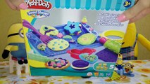 ✔ Набор игрушек для детей Миньоны Распаковка Play-Doh sweet shoppe Набор пластилин Миньоны