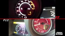 0-200 km/h : Ferrari FF VS F12berlinetta (Motorsport)