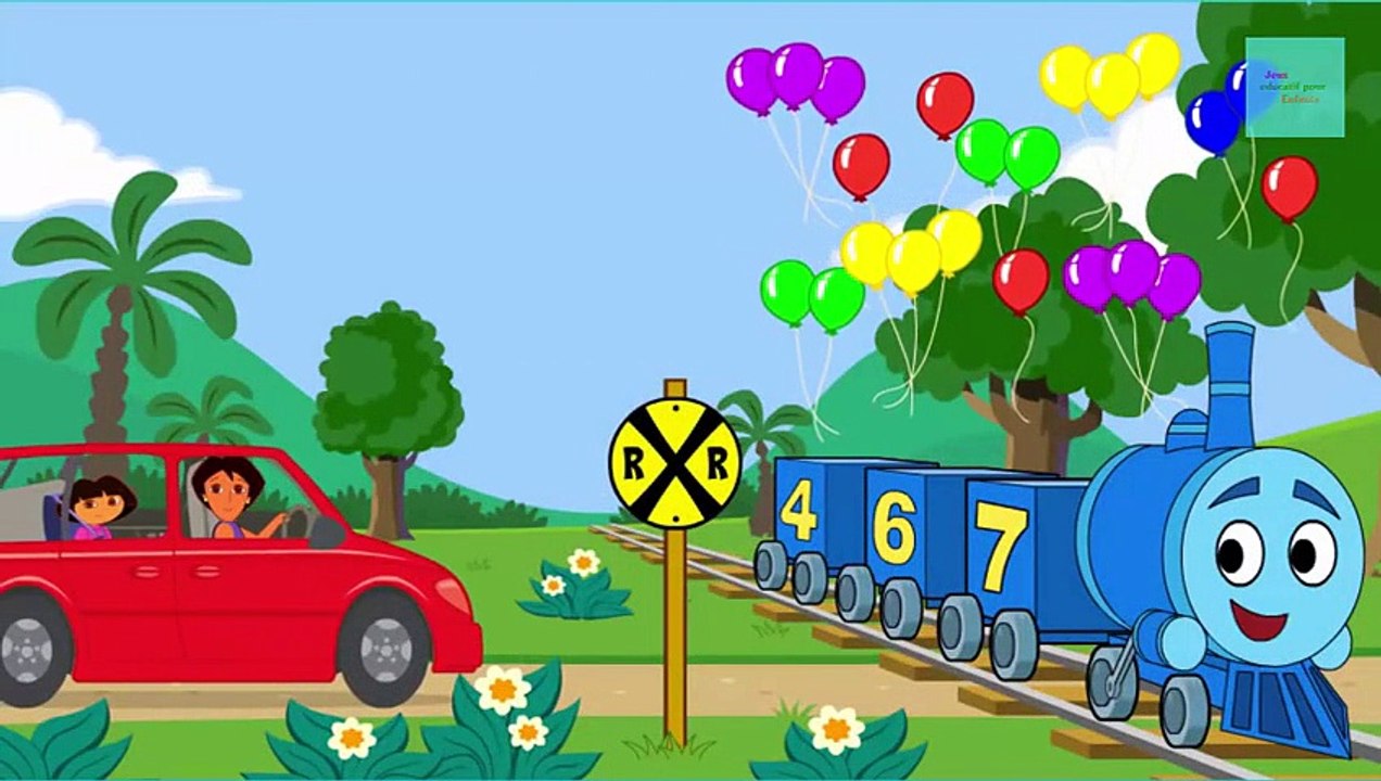 Jeux educatif pour Enfants - Dora l'exploratrice en Francais | Jeu Tour de ville Dora dora des animes  AWESOMENESS VIDEOS