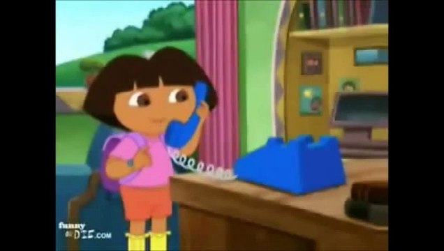 Parodie de NABILLA BENATTIA (Les anges 5) - ALLO avec DORA L'exploratrice MDR dora des animes AWESOMENESS VIDEOS