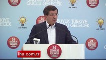 Davutoğlu: 'Terörle mücadeleyi başlatmasaydık Türkiye kaosa sürüklenebilirdi'