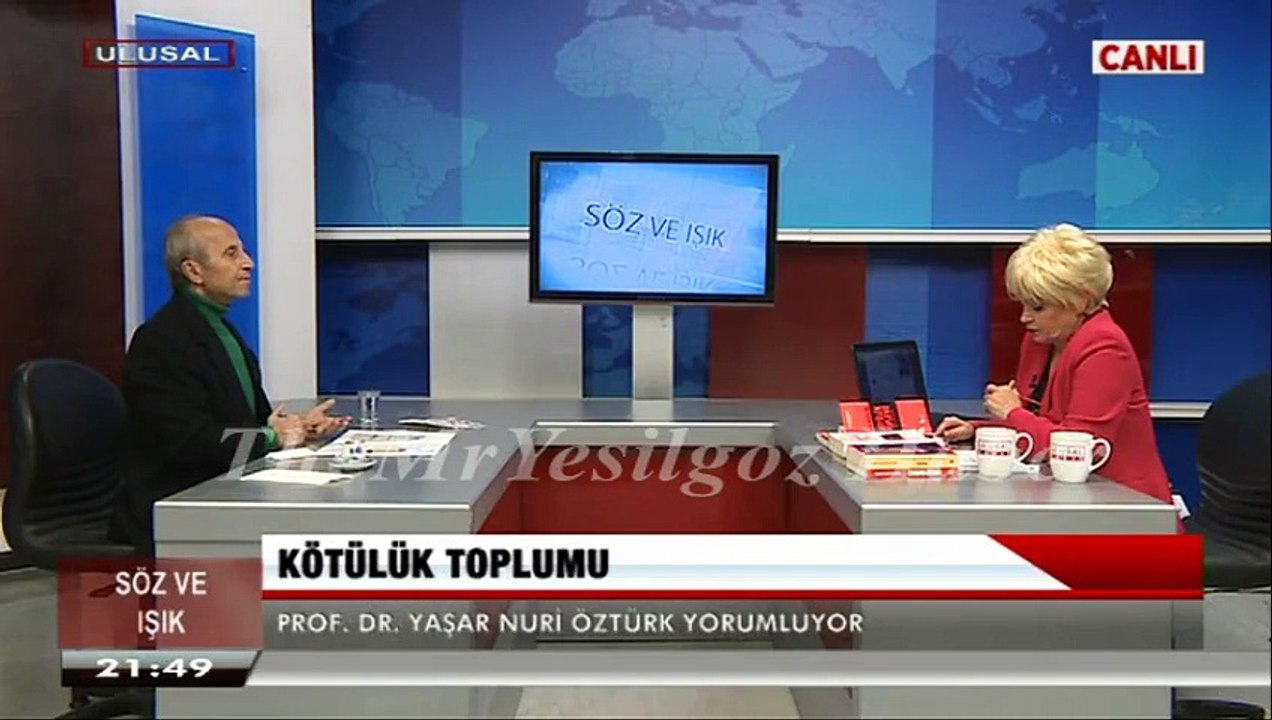 Yaşar Nuri Öztürk Canlı Yayında Gülgün Feyman'a ''ANGUT'' Yakıştırmasında Bulundu-10 Ocak 2016