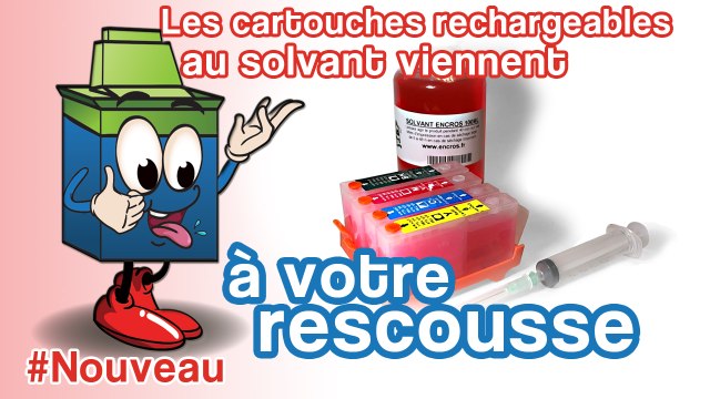 Comment utiliser les cartouches rechargeables nettoyantes Encros
