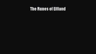 PDF Download The Runes of Elfland PDF Full Ebook