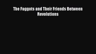 PDF Download The Faggots and Their Friends Between Revolutions Read Full Ebook