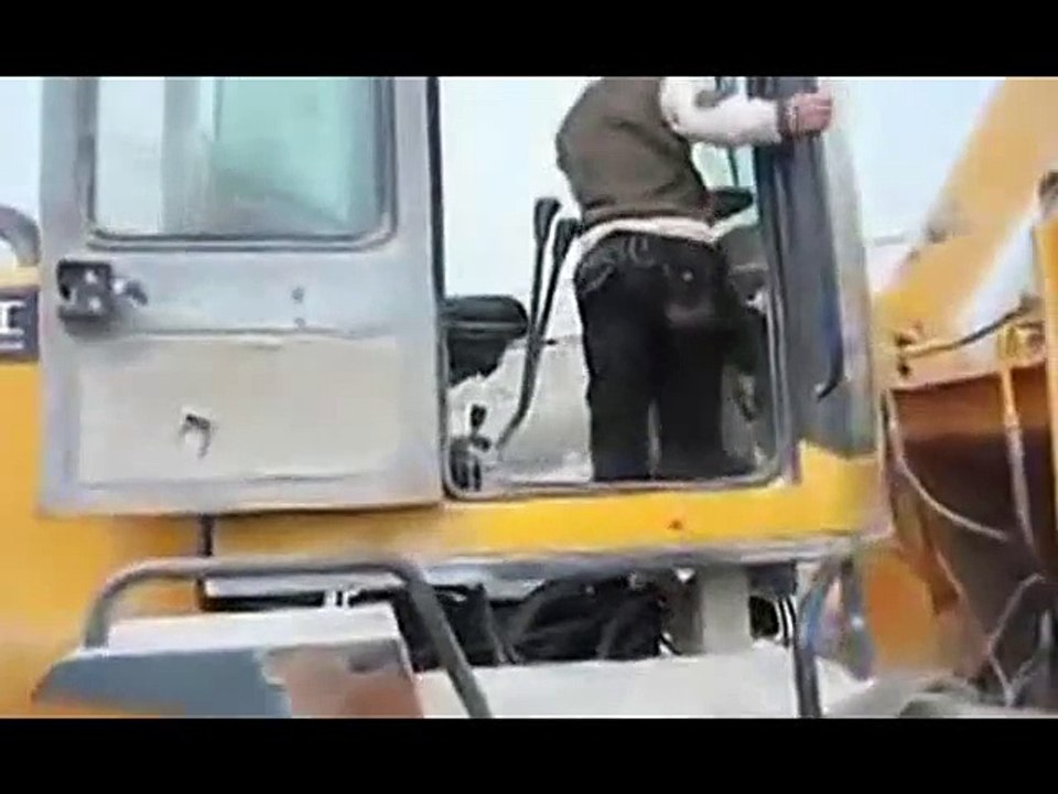 # 5 year older Chinese dredging car driver