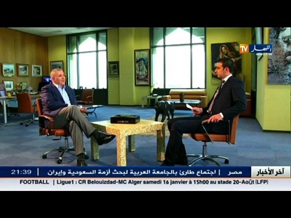 الرئيس المدير العام لمجمع 'دحلي'.. عبد الوهاب رحيم في حصة ضيف الإقتصاد