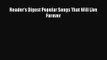 [PDF Download] Reader's Digest Popular Songs That Will Live Forever [PDF] Full Ebook