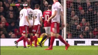 Manchester United 1 - 0 Sheffield United Highlights FA Cup 10/01/2016