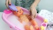 Baby Doll Bathtime Nenuco Bébé Fille Comment de Bain dun Bébé et le Changement de Couche Jouet Vidéos