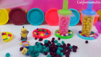 Play Doh Ice Cream Dippin Dots Surprise Minions Frozen Elsa Ariel Flounder Superman