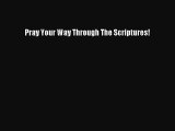 [PDF Download] Pray Your Way Through The Scriptures! [Read] Online