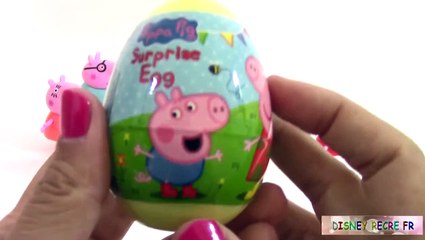 Oeufs surprise Jouets Peppa Cochon Bob l